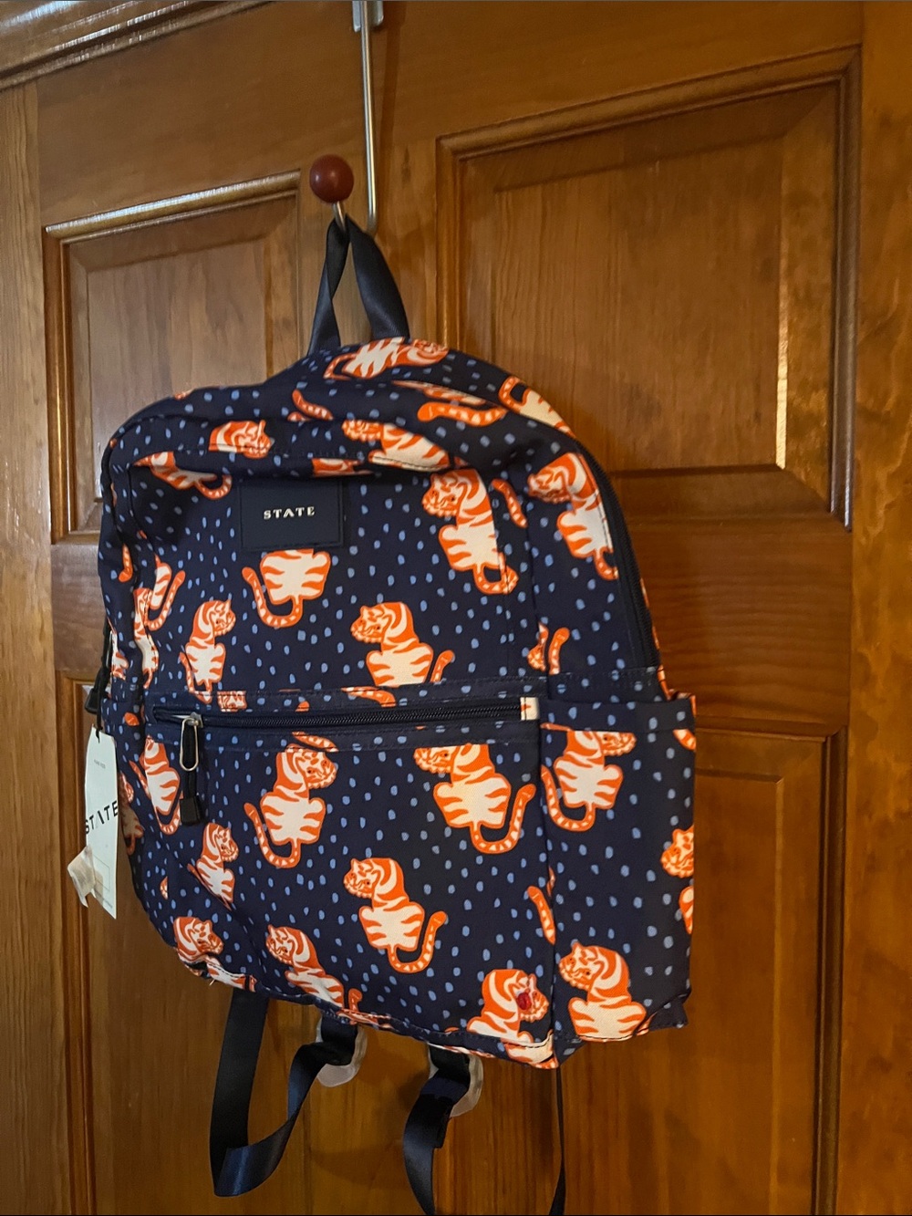 New State Kane Backpack Tigers NWT